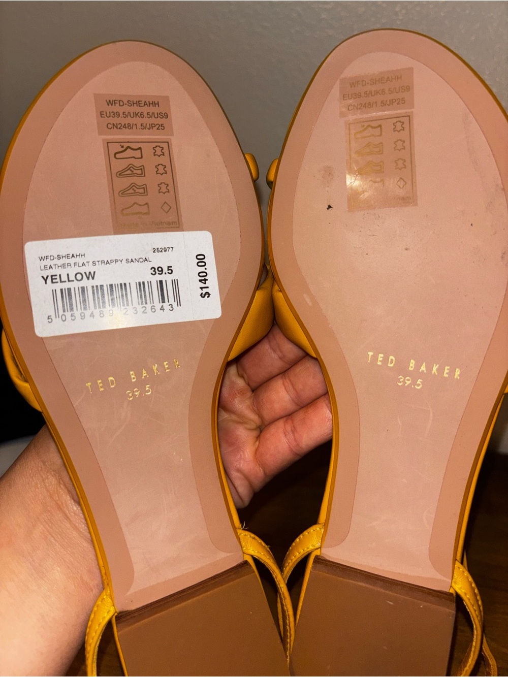 Ted baker sandals size 9 New - Picture 4 of 4